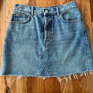 Reformation Denim Skirt